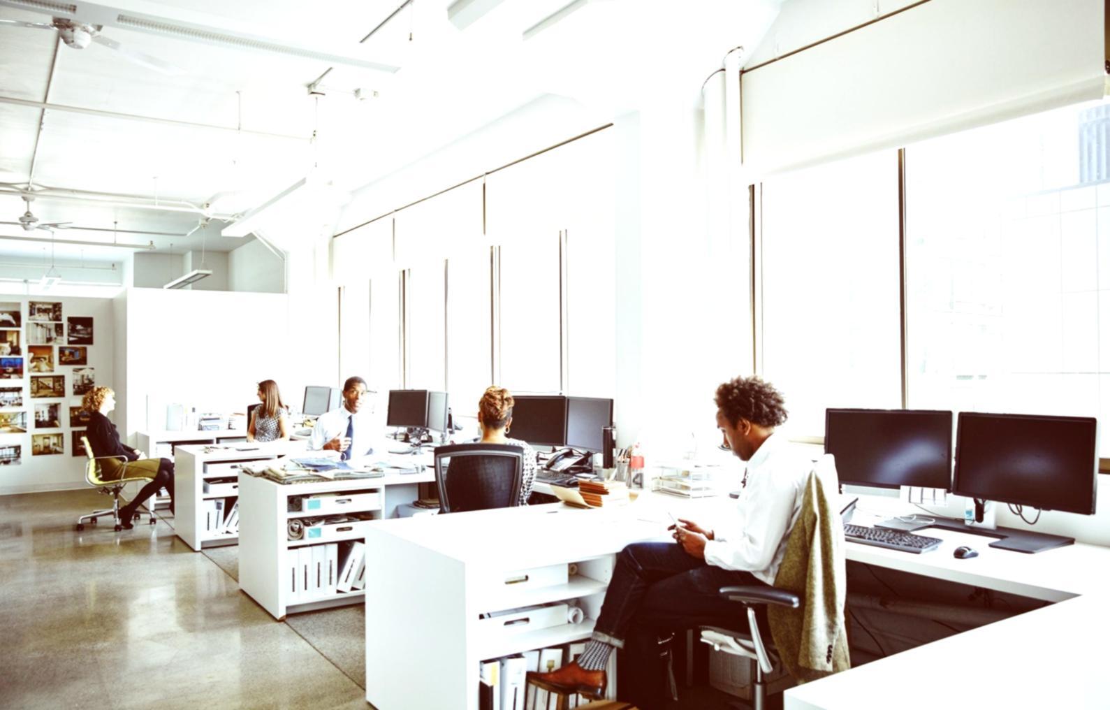 Professional collaboration workspace